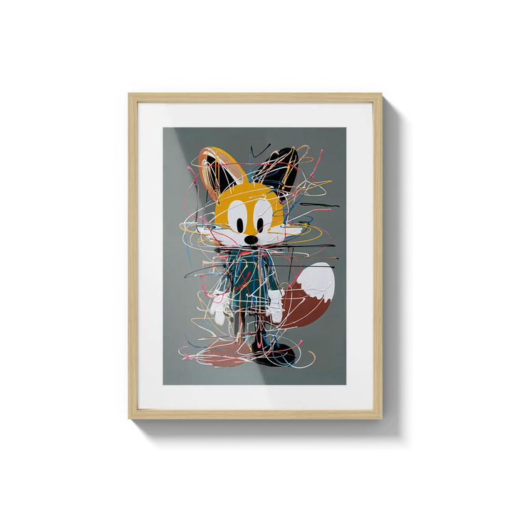 Fox Scribbles Flora Queen Flora Queen